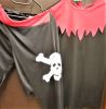 Kids Costumes to Hire - Pirate Shirt & Shorts  CHILD - Black & Red